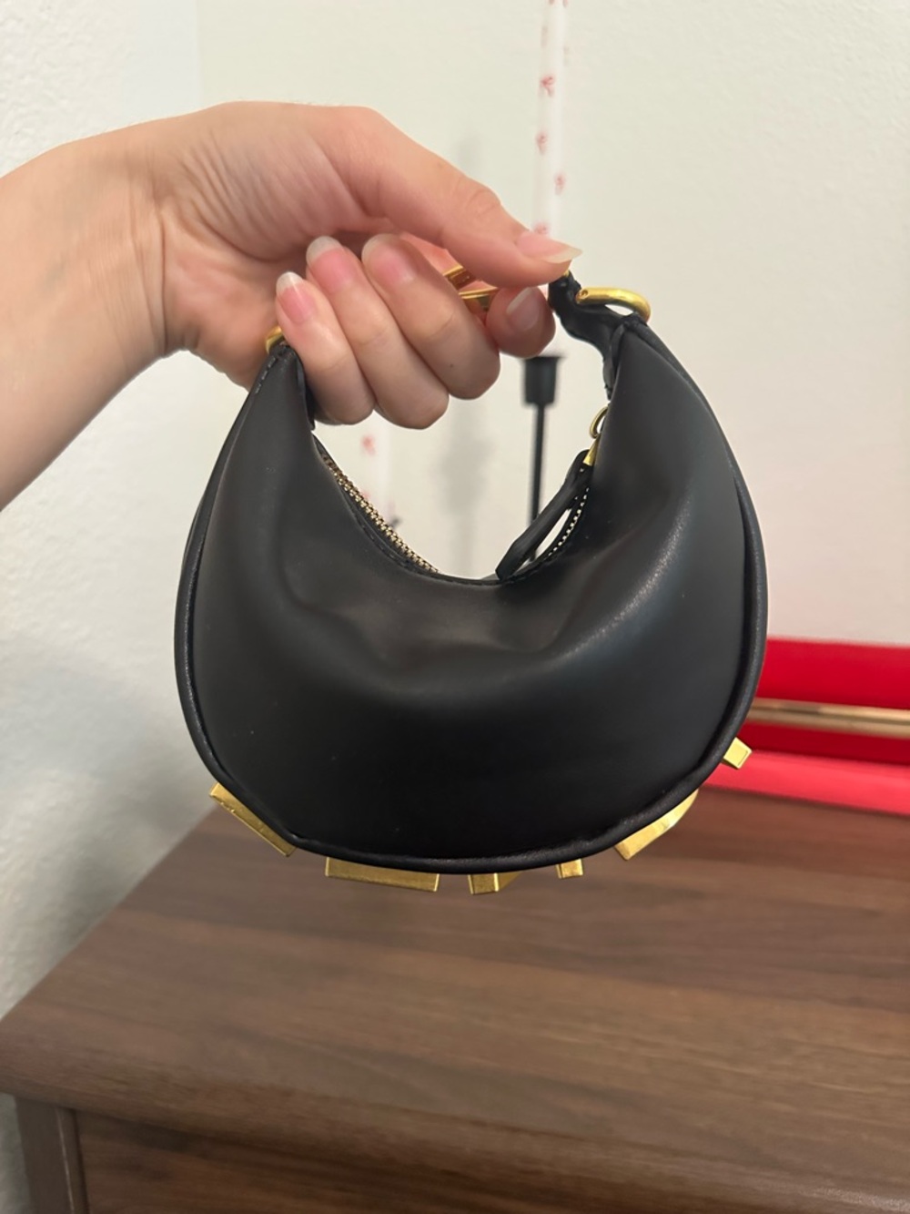 Black elegant handbag